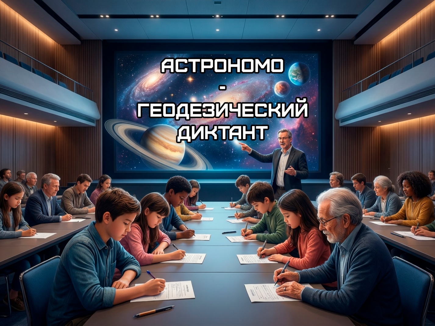 Участвуйте в Астрономо-геодезическом диктанте! 